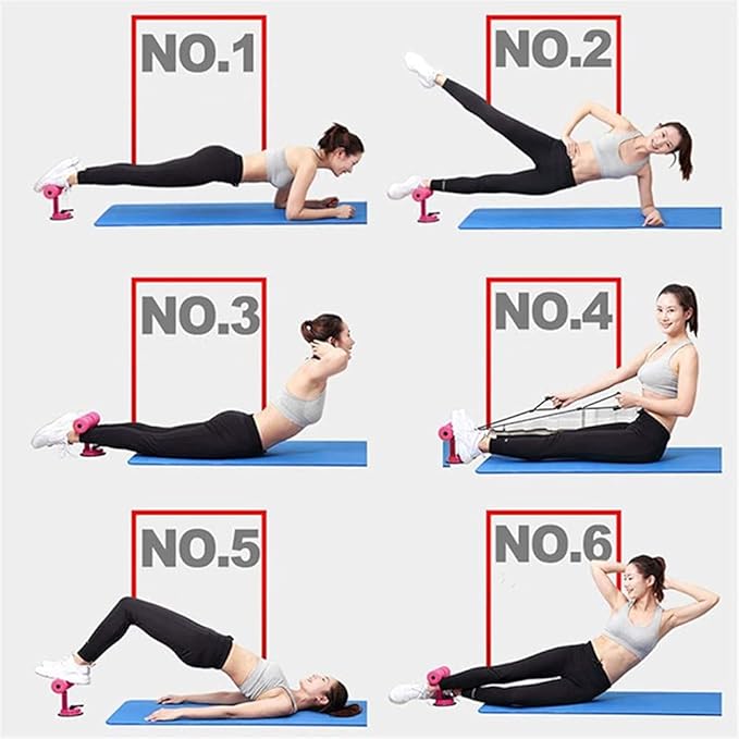 Sit-ups and Push-ups Assistant Device for Weight Lose Gym Workout