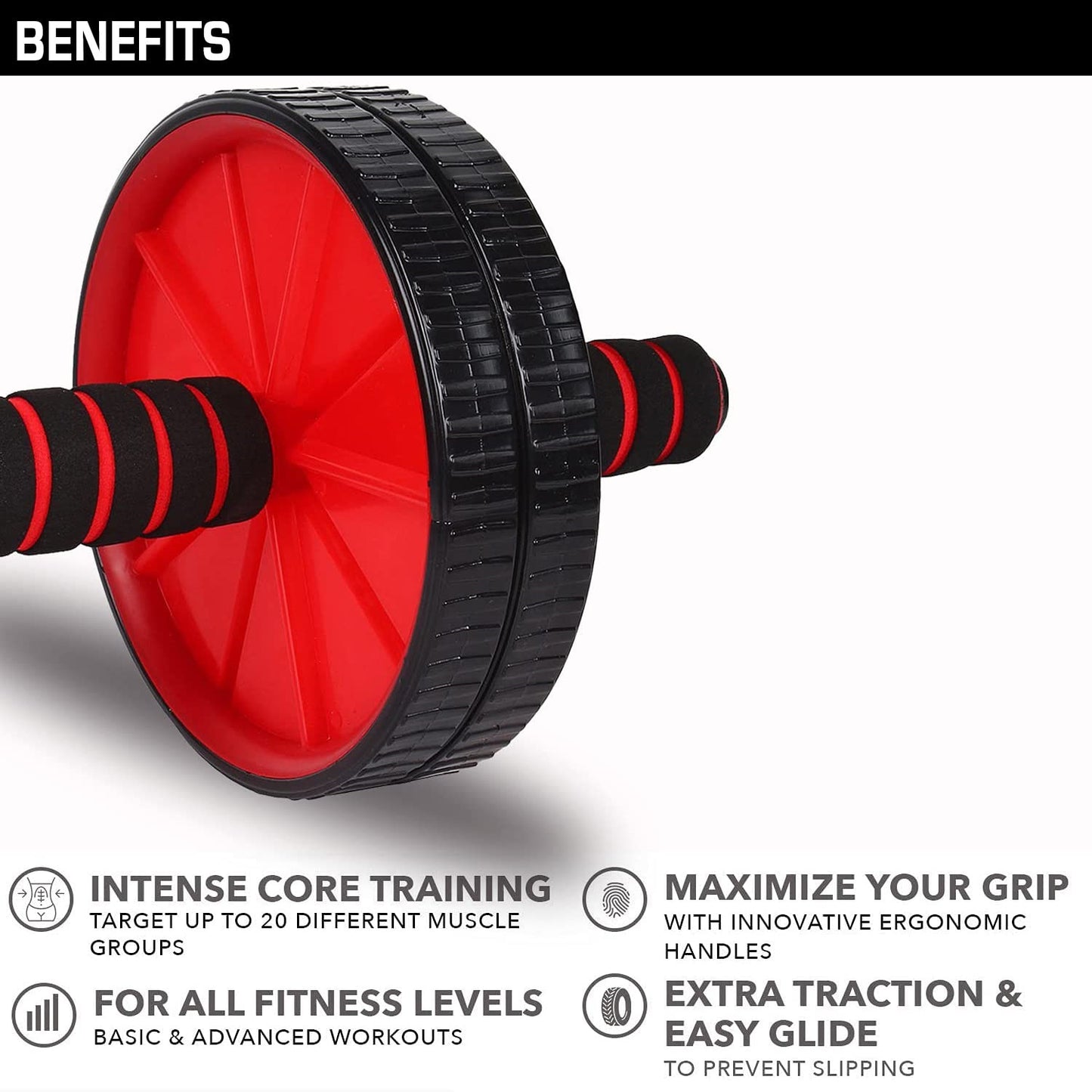 Premium Abs Roller for Men & Women Stomach