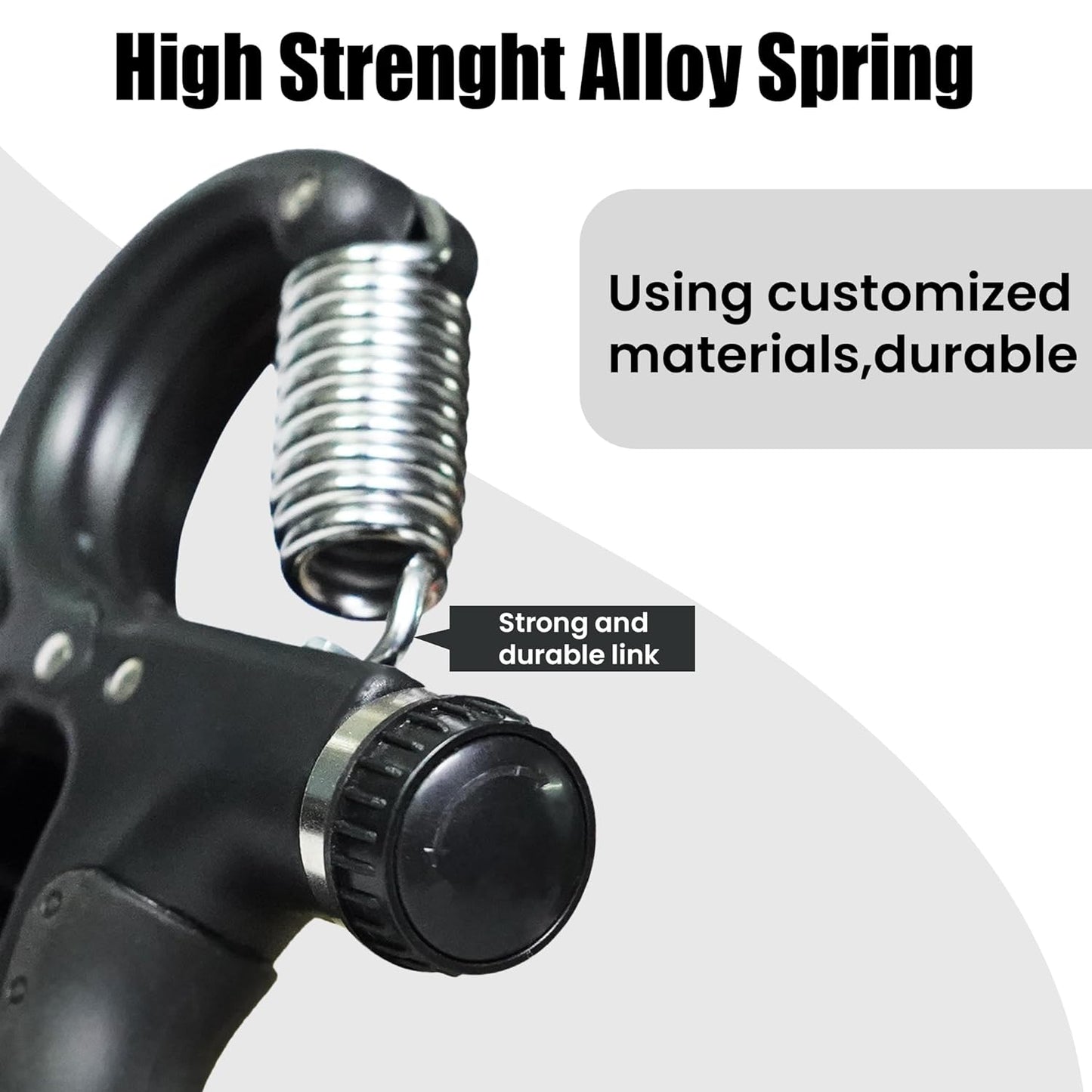 10Kg To 60Kg Hand Gripper for Men & Women