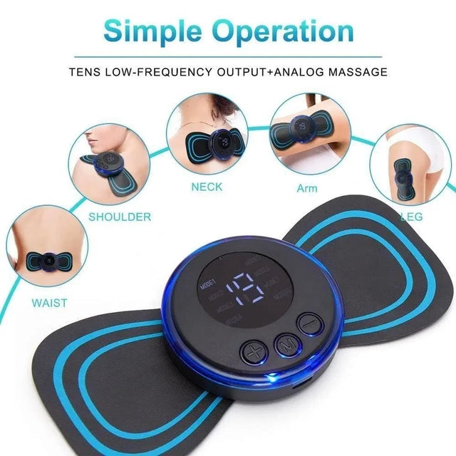 Rechargeable Electric Massager for Shoulder,Arms,Legs,Back Pain
